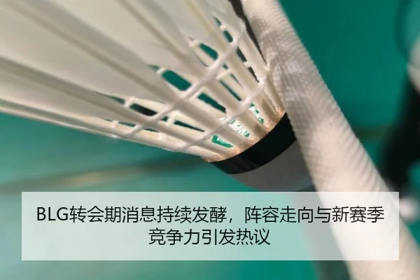 BLG转会期消息持续发酵，阵容走向与新赛季竞争力引发热议（mkweb）